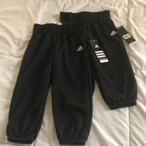Adidas boys baseball pants. 2 pairs!